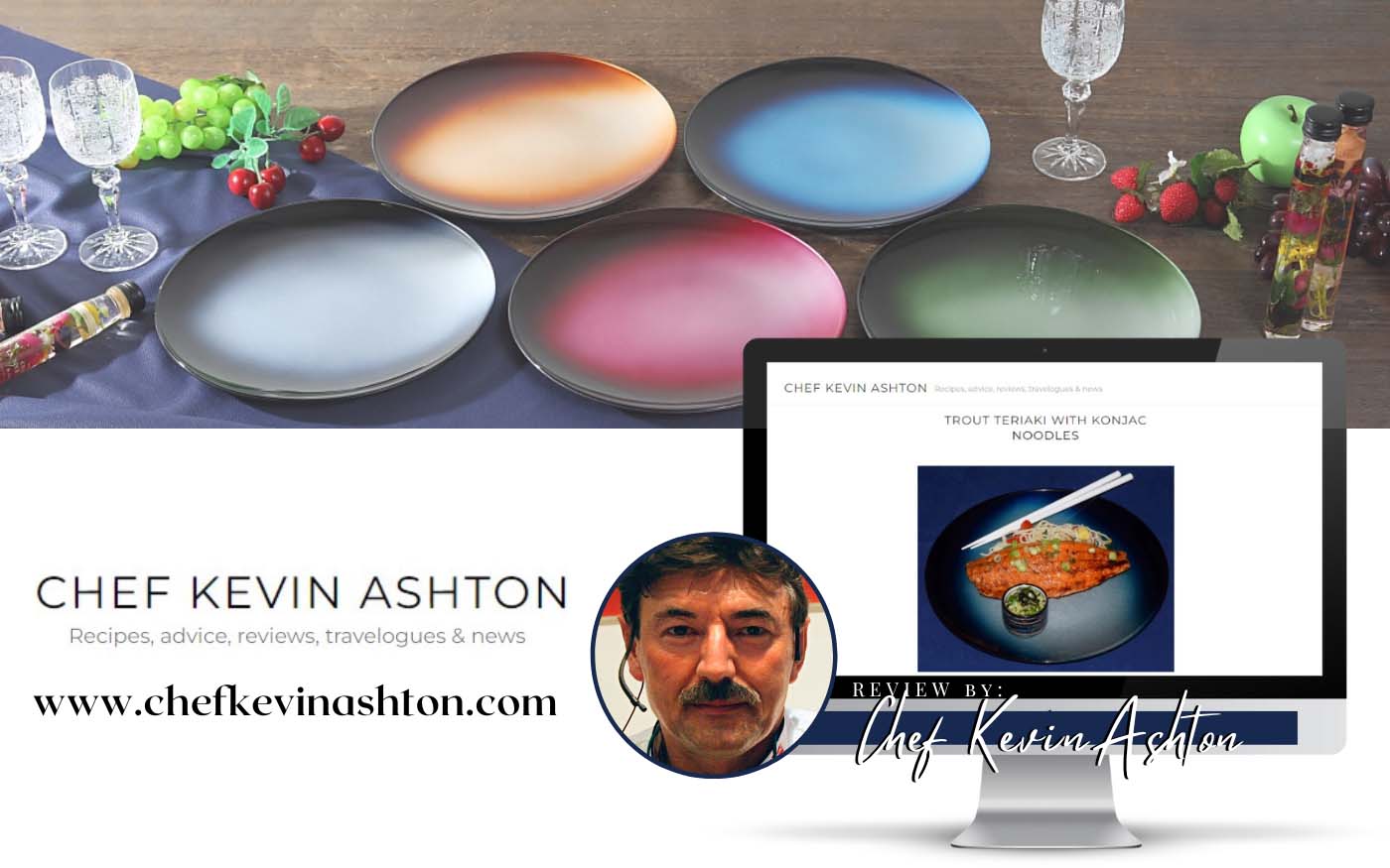 Review by Chef Kein Ashton - Syosaku Urushi Glass Plate