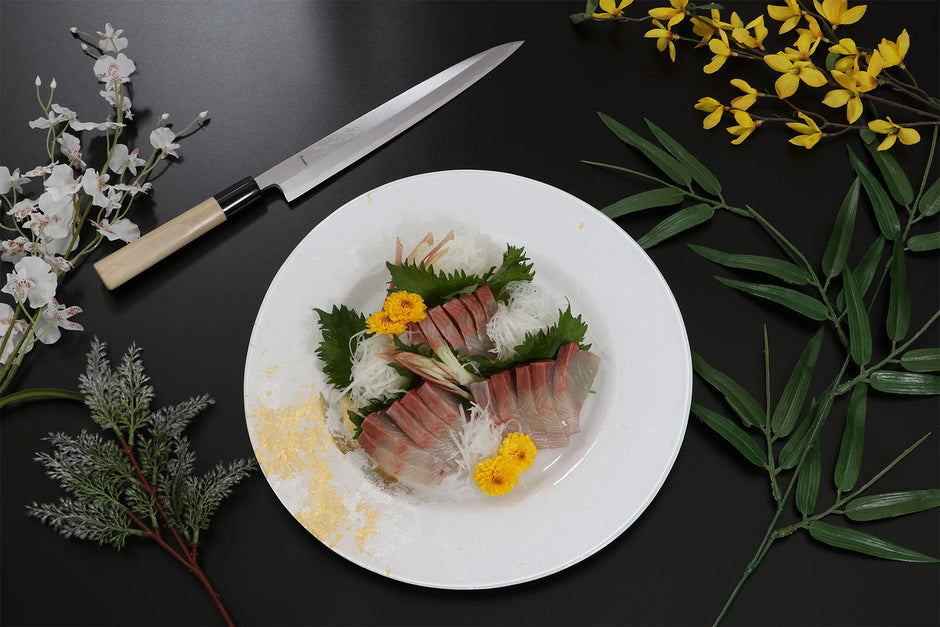 Sashimi, Hiramasa (Yellowtail Amberjack, or Kingfish)