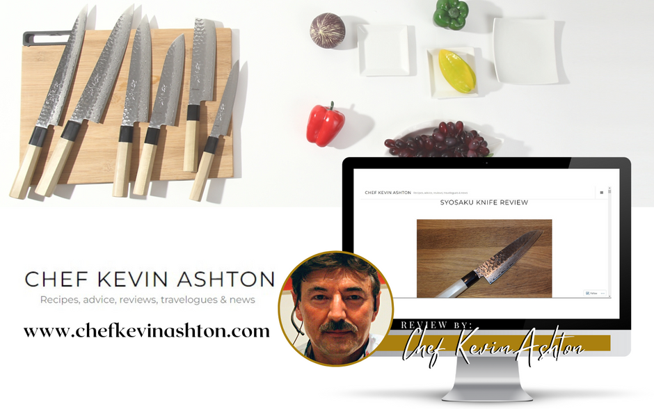 Review by Chef Kevin Ashton - Santoku Knife