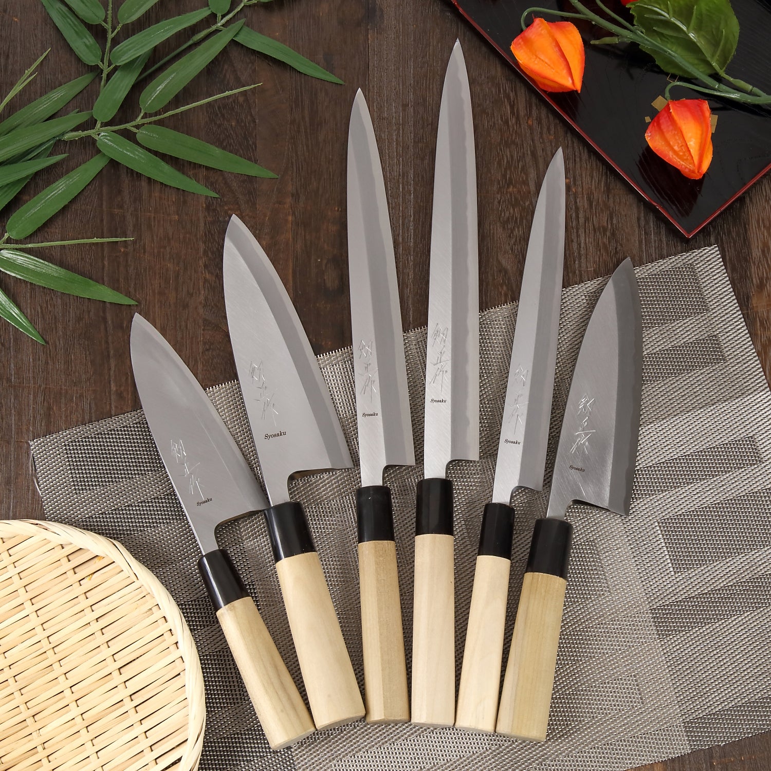 Premium 16-Piece Japanese Knife Set