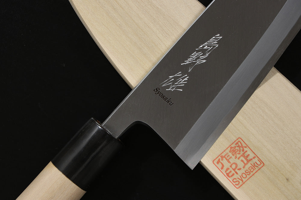 2024-10-15 Shiroko Deba 7-inch (180mm) Knife for Chef Yuu Shimano