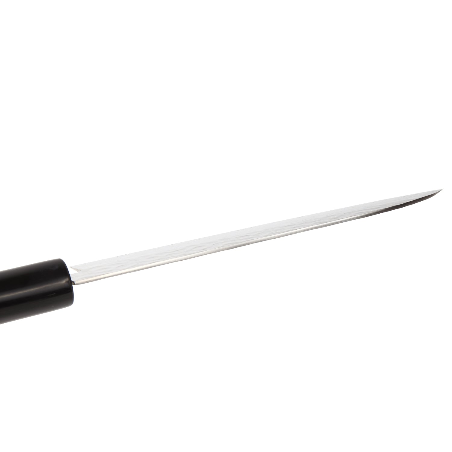 Syosaku Japanese Multi-Purpose Chef Knife Hammered Damascus VG-10 46 Layer Octagonal Magnolia Wood Handle, Santoku 7-inch (180mm)