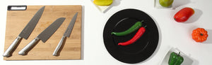 Syosaku Japanese Petty Best Sharp Kitchen Chef Knife INOX AUS-8A Stainless Steel Integrated Handle, 6-inch (150mm) - Syosaku-Japan