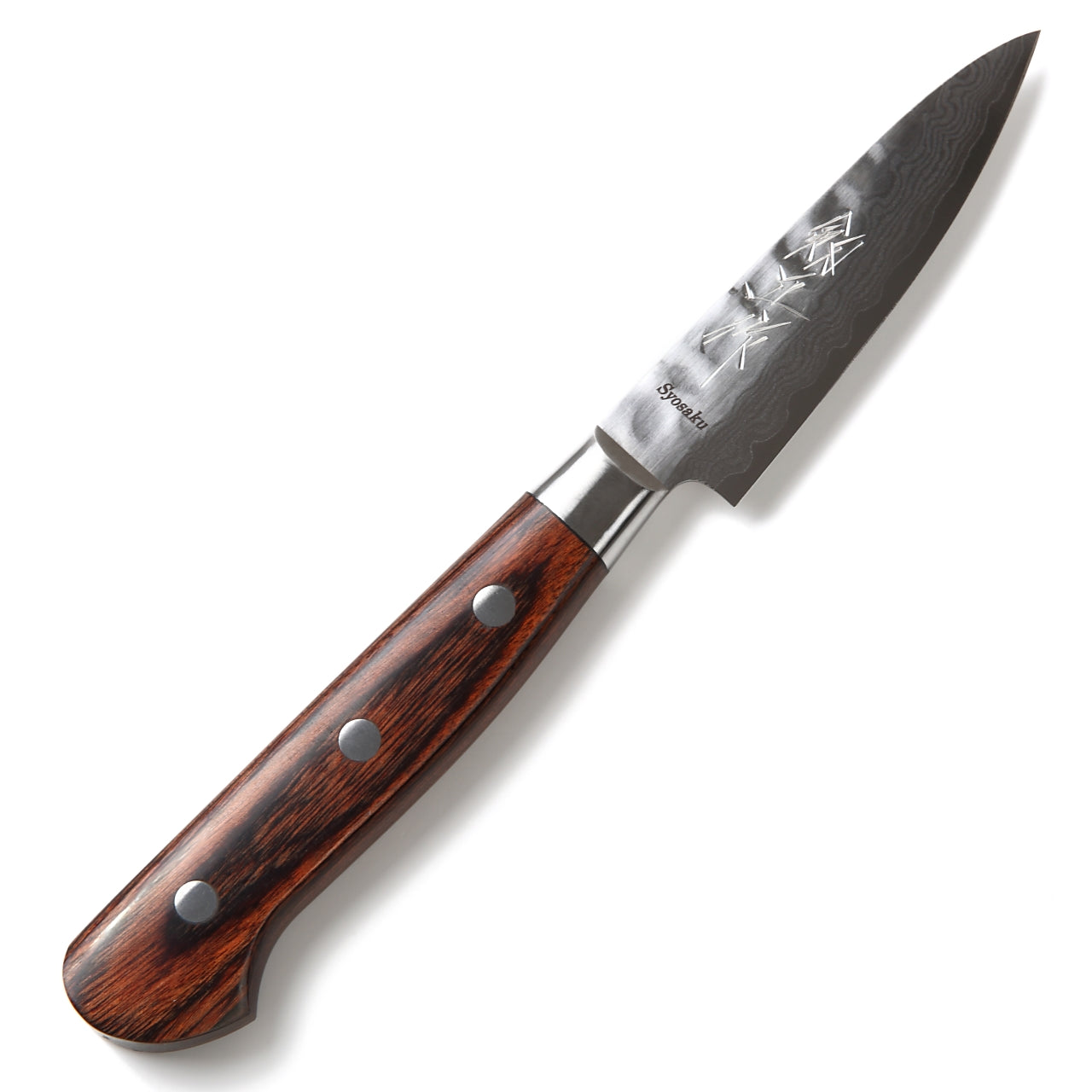 Kessaku 4-Inch Paring Knife - Spectre Series - Forged Japanese AUS-8 High  Carbon Stainless Steel - Pakkawood