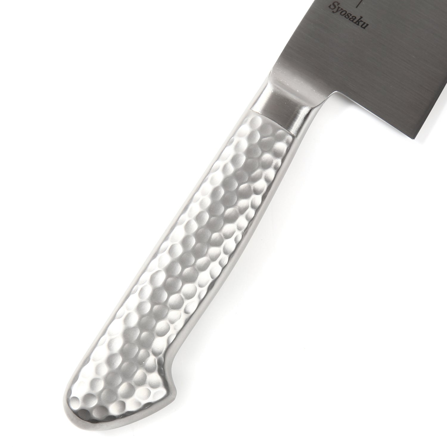 Syosaku Japanese Multi Purpose Best Sharp Kitchen Chef Knife INOX AUS-8A Stainless Steel Integrated Handle, Santoku 7-inch (180mm) - Syosaku-Japan