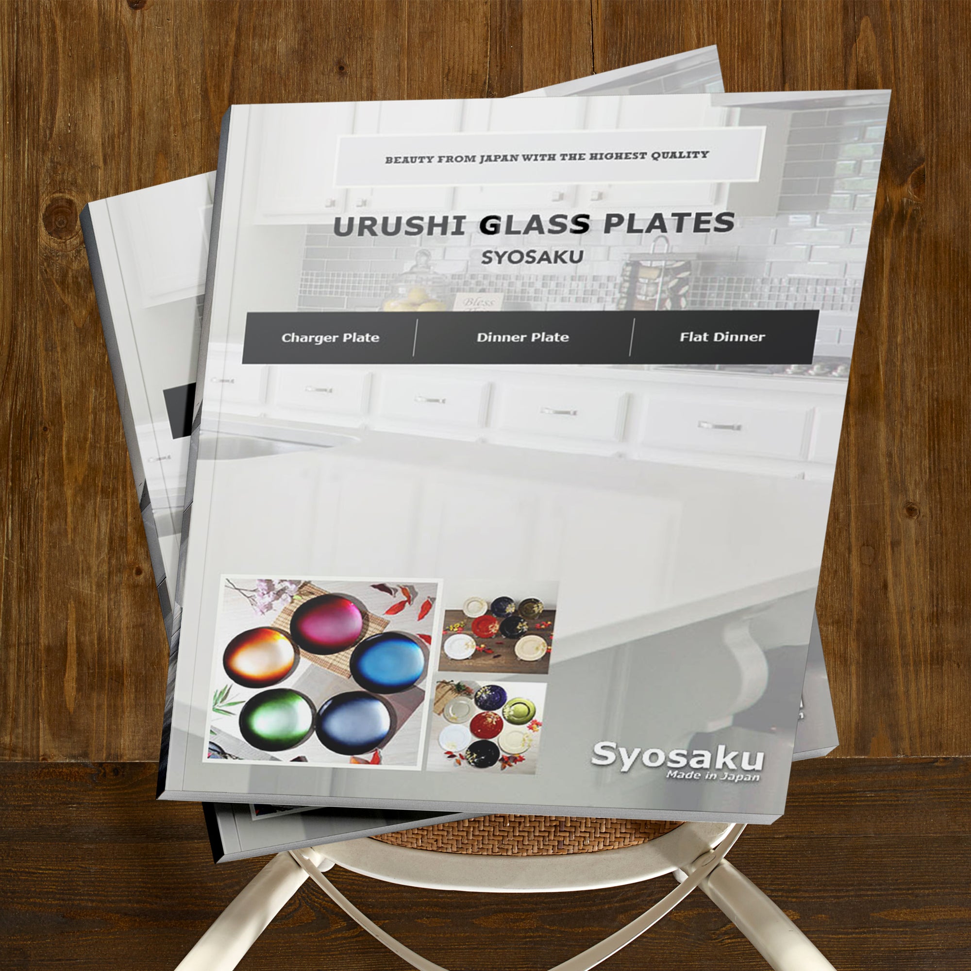 FREE Download Urushi Glass Plates Photo eBook - Syosaku-Japan