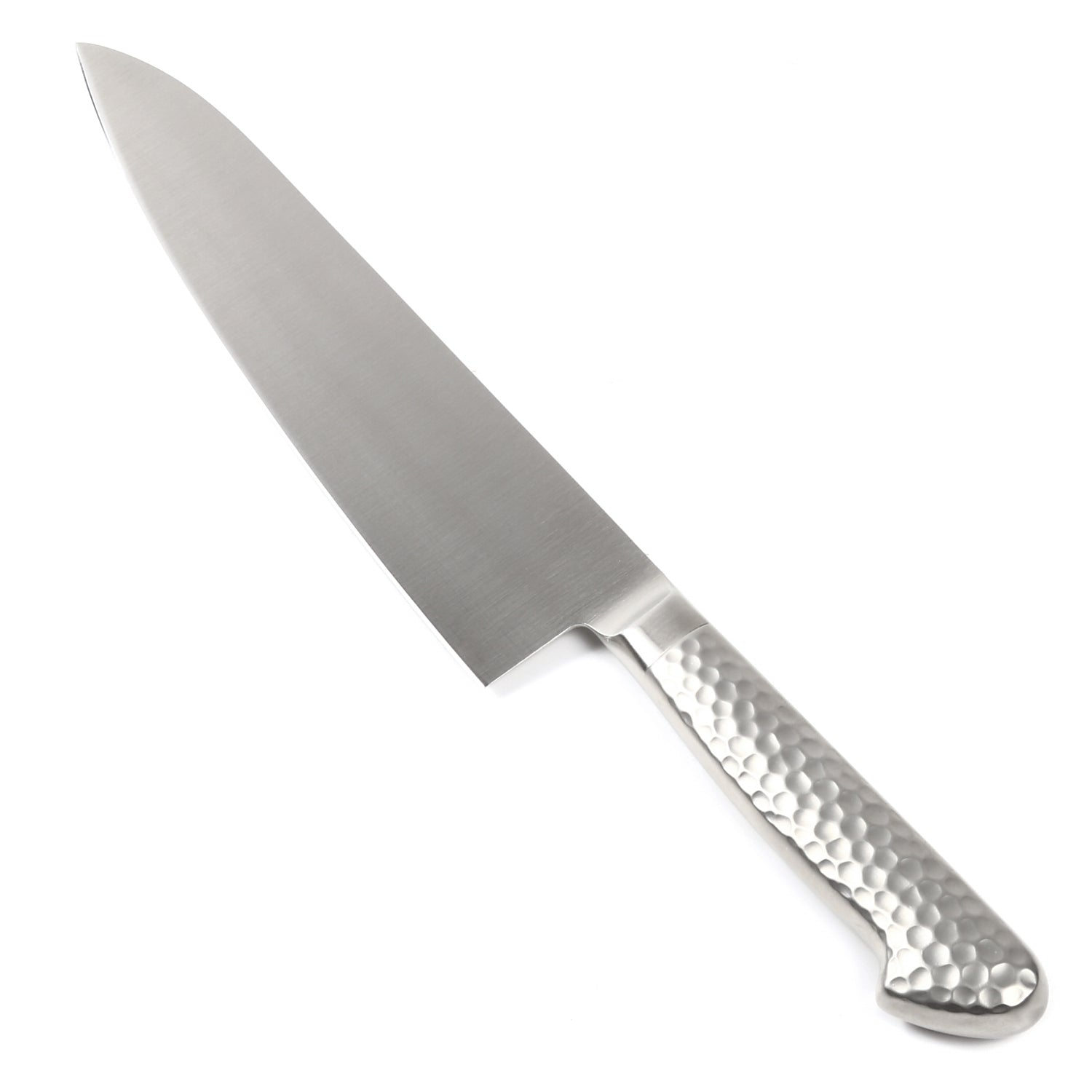 Syosaku Japanese Best Sharp Kitchen Chef Knife INOX AUS-8A Stainless Steel Integrated Handle, Gyuto 8.3-inch (210mm) - Syosaku-Japan