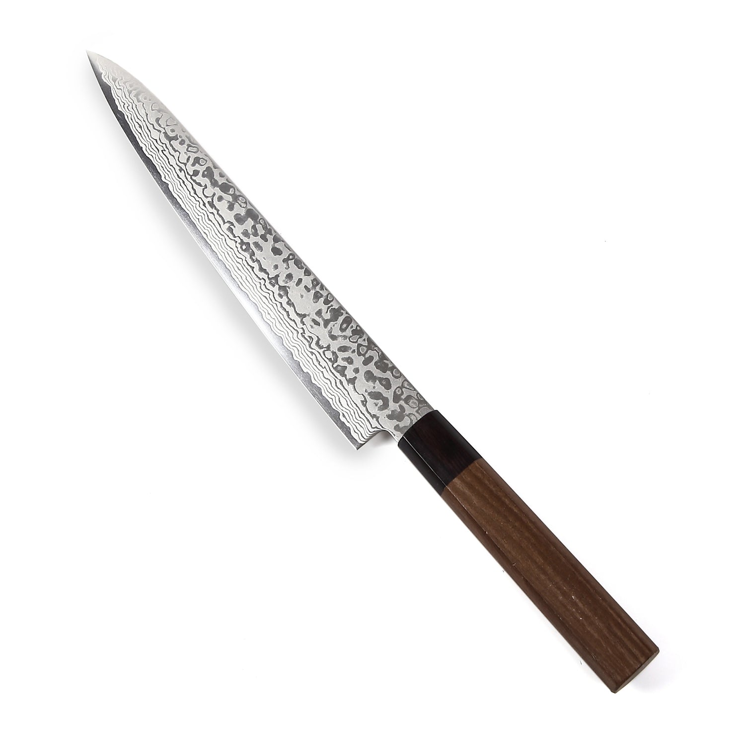 Syosaku Japanese Chef Knife INOX AUS-8A Stainless Steel Black Pakkawood Handle, Gyuto 9.5-Inch (240mm)